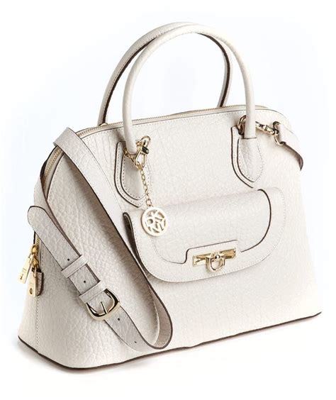 00 New. . Dkny white purse